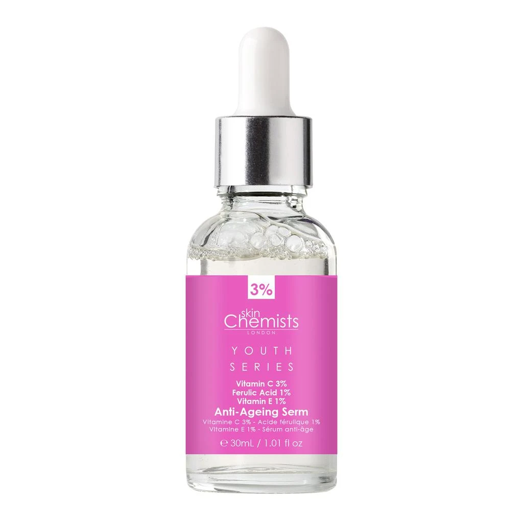 skinChemists Anti-Ageing - Vitamin C 3%, Ferulic Acid 1%, Vitamin E 1%