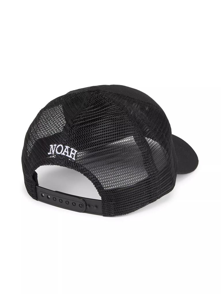 Noah Chainstitch Logo Cotton-Blend Trucker Hat