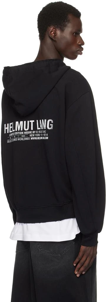 Helmut Lang Black 'New York' Hoodie 3
