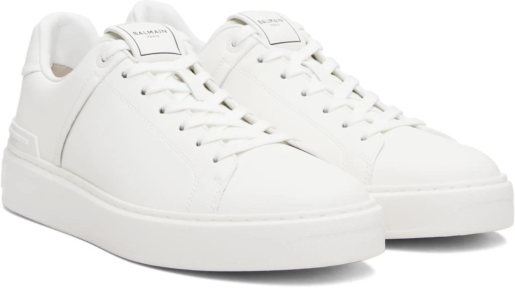 Balmain Off-White B-Court Sneakers 4