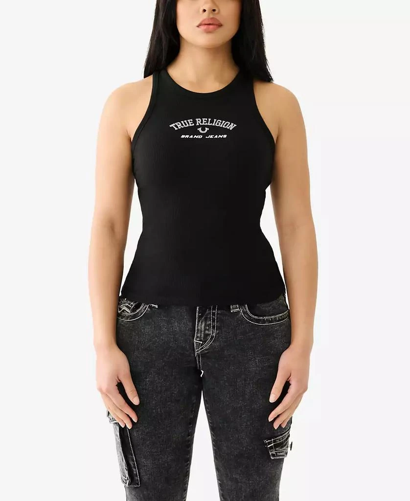 True Religion Women's Branded Goddess Tank Top 5