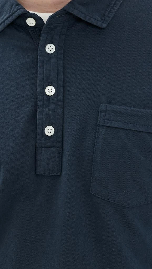 Billy Reid Long Sleeve Pensacola Polo 5