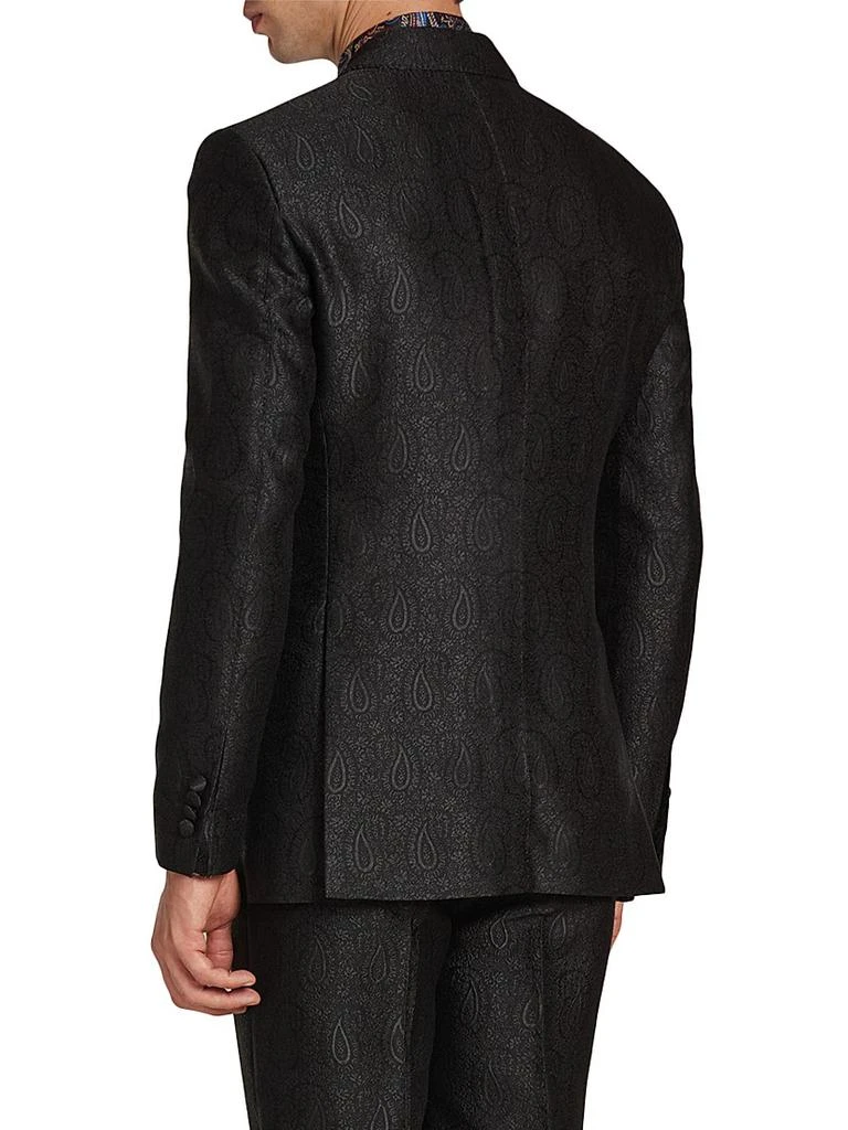 ETRO Fuji All-Over Paisley Evening Jacket 5