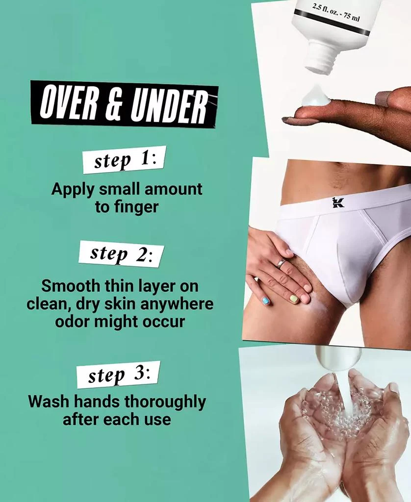 Kiehl's Over & Under Cream-To-Powder Deodorant, 2.5 oz. 7