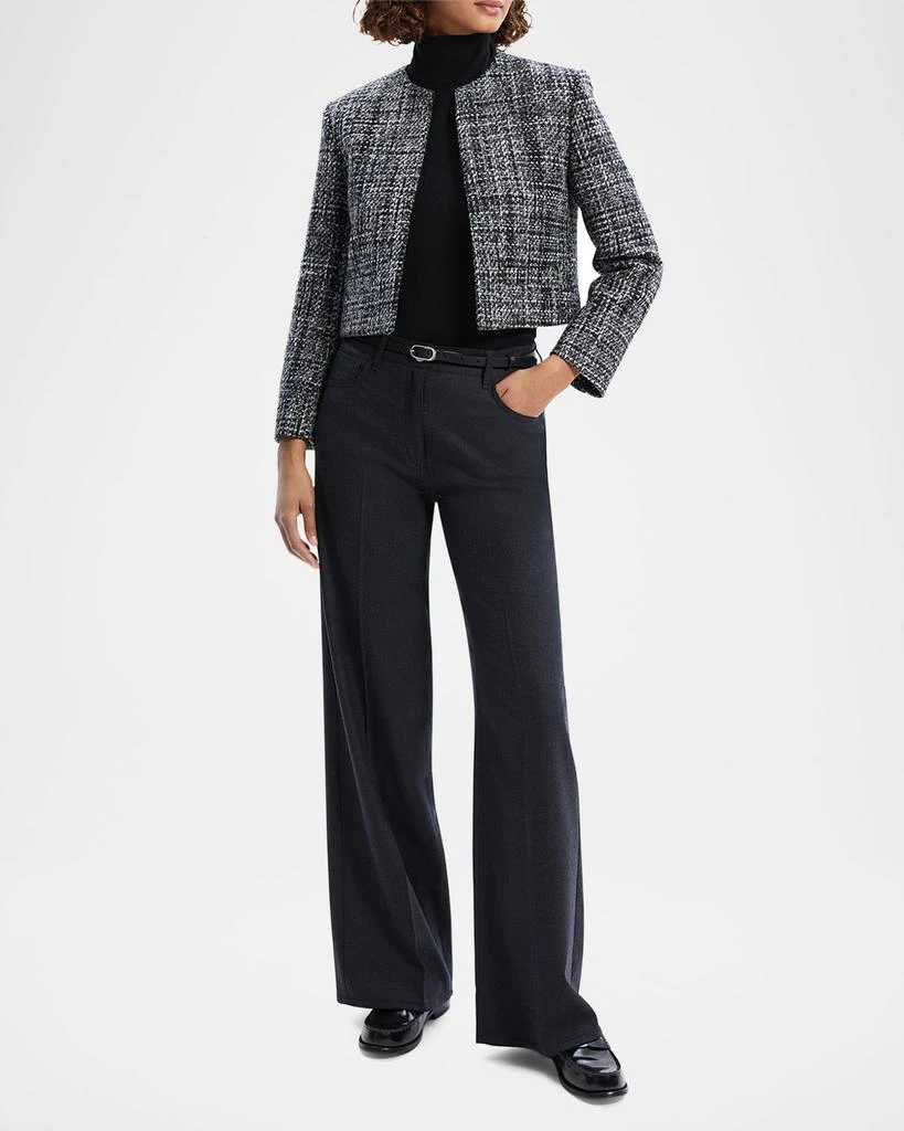 Theory Tailored Melange Tweed Jacket 2