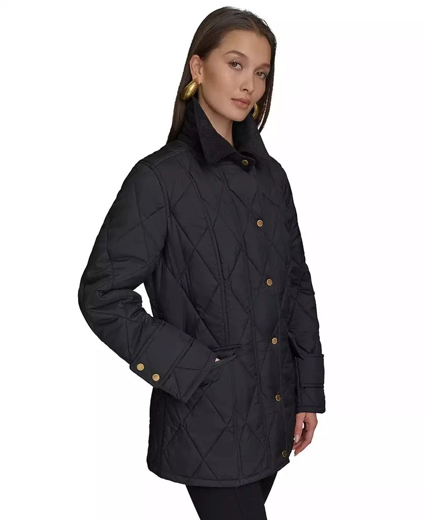 Donna Karan Women's Quilted Barn Jacket 2