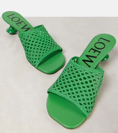 Loewe Paula's Ibiza Toy leather mules 5
