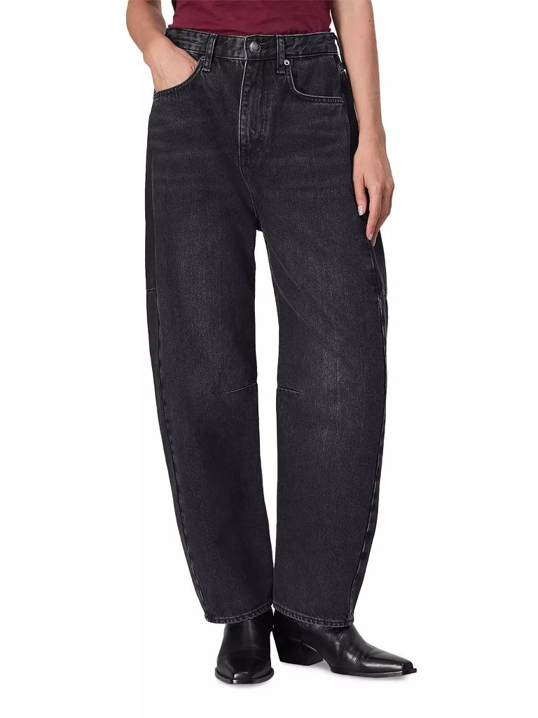 Rag & Bone Charlie High-Rise Wide-Leg Barrel Jeans 3