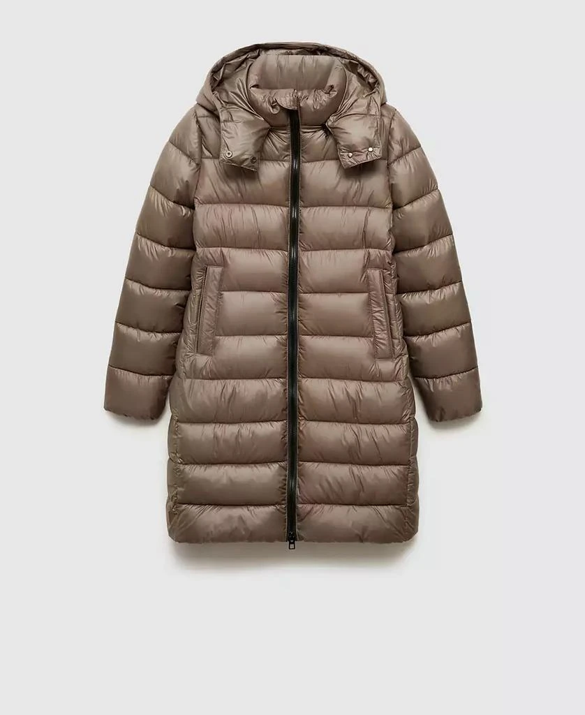 Mango Women's Water-Repellent Quilted Coat 1