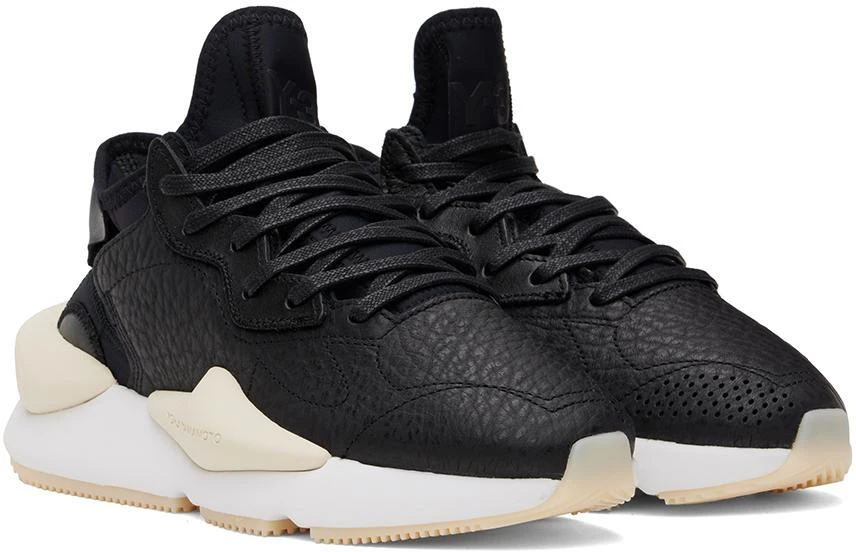 Y-3 Black Kaiwa Sneakers 4