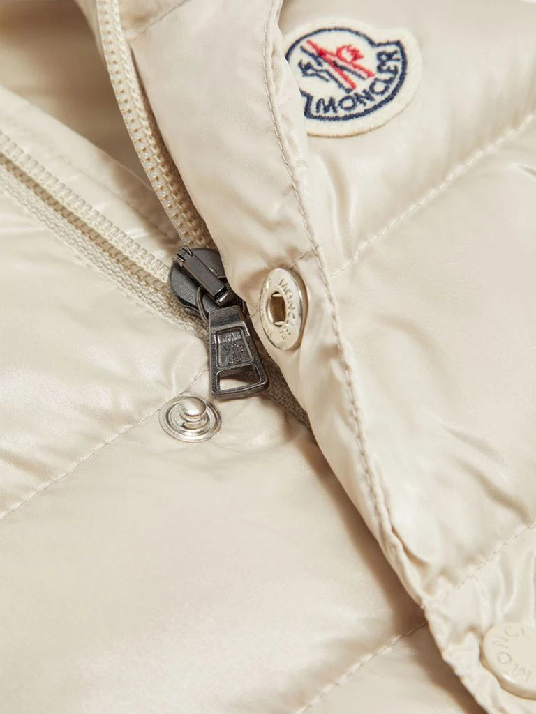 Moncler Moncler Enfant Baby Boys Bernard Down Padded Gilet in Ivory 5