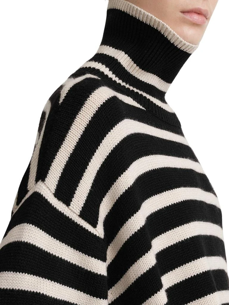 Totême Signature stripe turtleneck 5