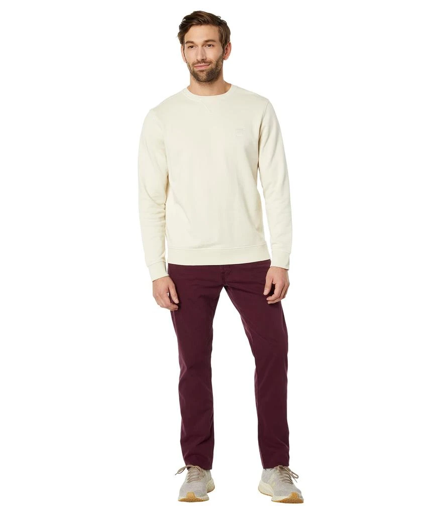 AG Tellis Modern Slim Leg Sueded Stretch Sateen Pants 4