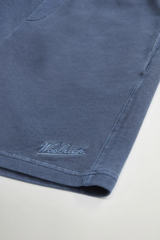 Woolrich Boys’ Garment-Dyed Pure Cotton Shorts - Boys - Blue 4