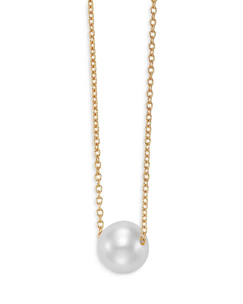 Bloomingdale
s Cultured Freshwater Pearl Floating Pendant Necklace in 14K Yellow Gold, 16-18" 3