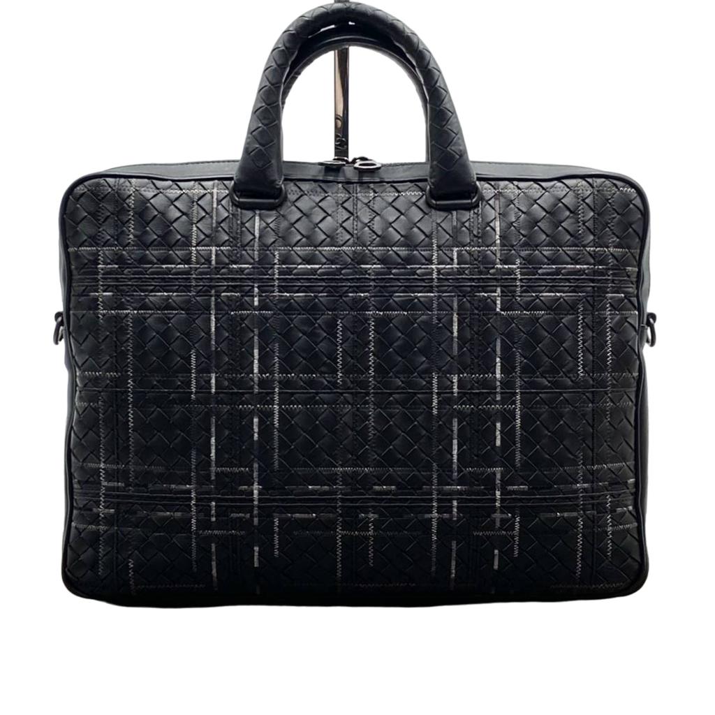 Bottega Veneta Bottega Veneta Atlas Intrecciato Leather Briefcase