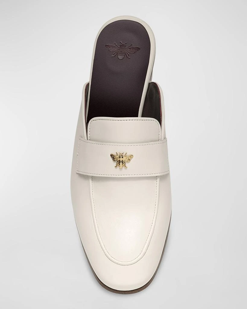 Bougeotte Leather Slided Loafer Mules 3