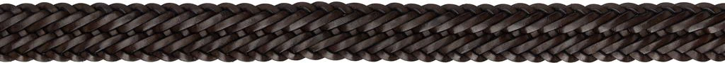 Andersons Brown Narrow Woven Leather Casual Belt 2