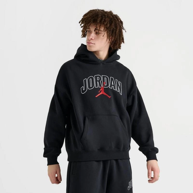 Jordan Men
s Jordan Brooklyn Fleece Oversized Pullover Hoodie 3