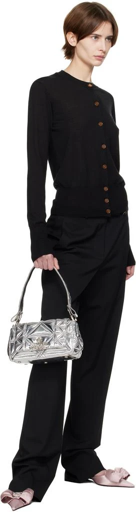 Vivienne Westwood Silver Medium Hazel Bag 4