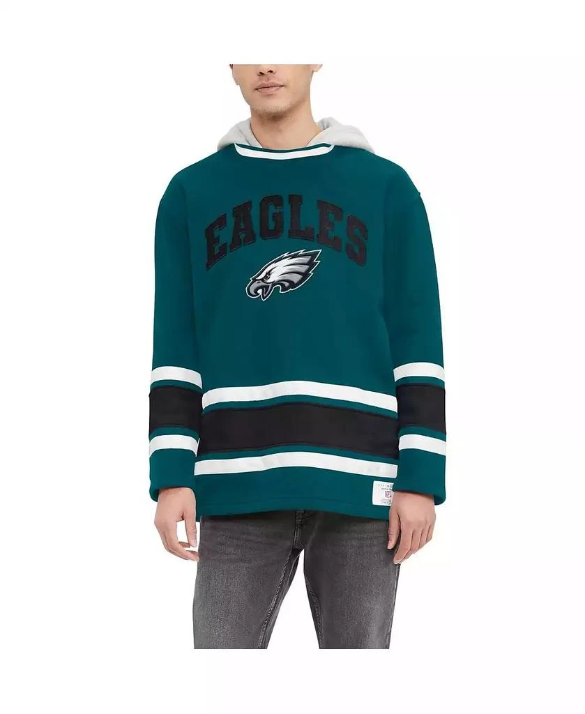 Tommy Hilfiger Men's Midnight Green Philadelphia Eagles Ivan Fashion Pullover Hoodie 1
