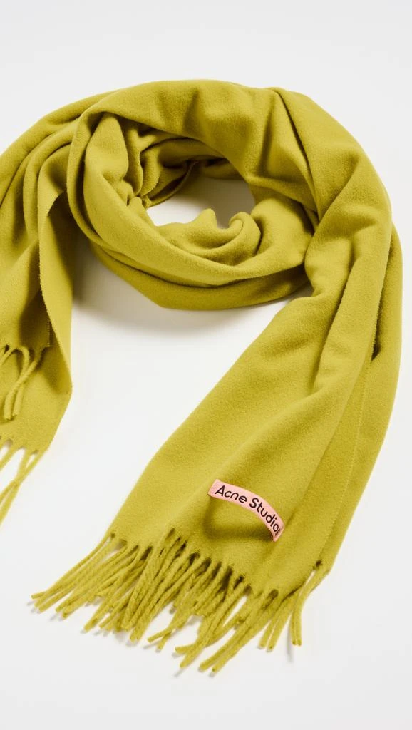 Acne Studios Oversized Fringe Wool Scarf 4