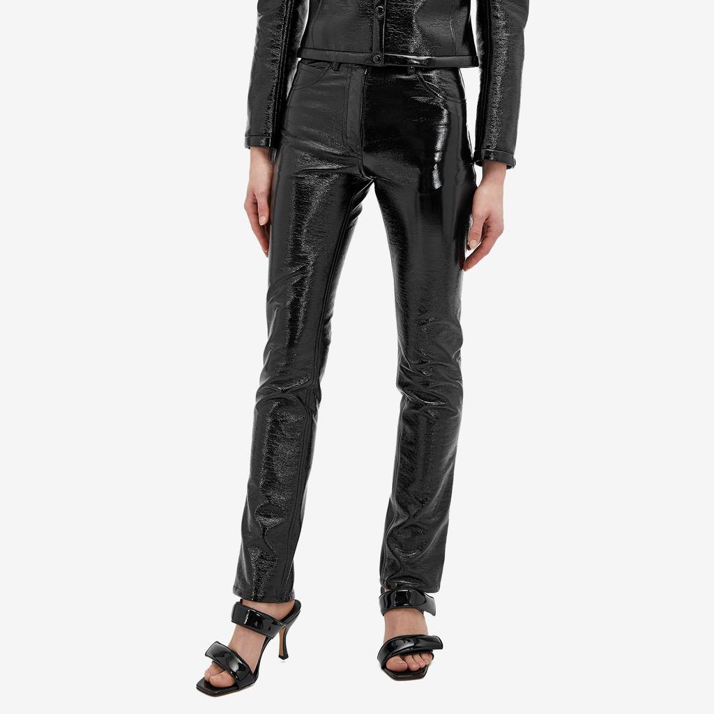courreges Courrèges Reedition 5-Pocket Vinyl Pants