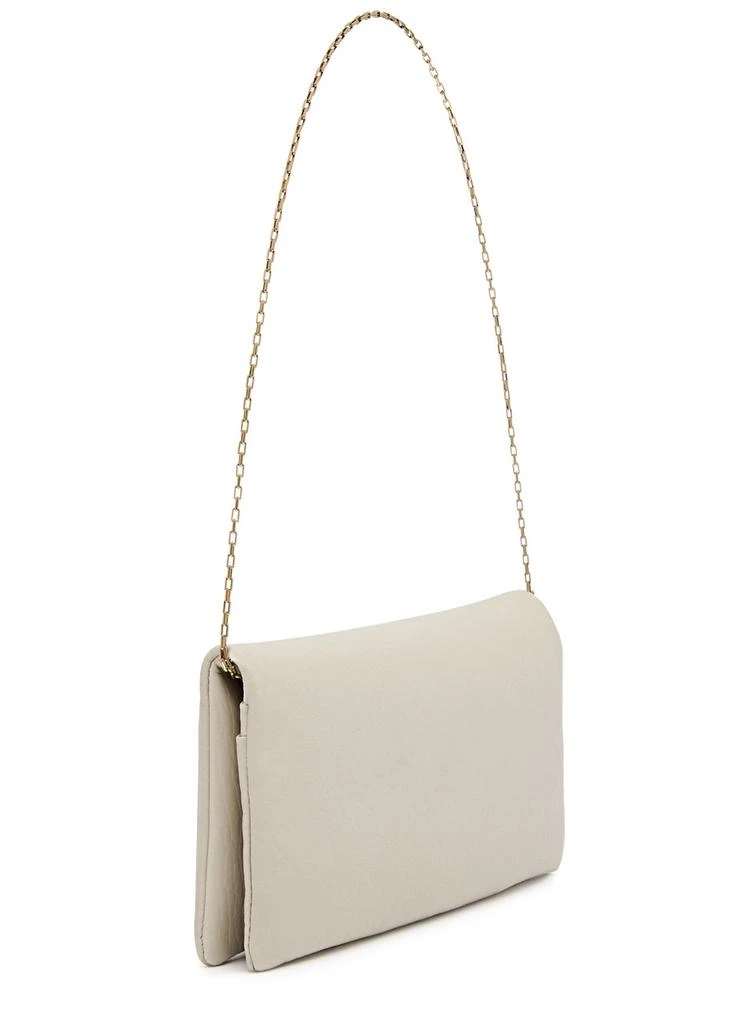 Yves Saint Laurent Calypso mini grained leather wallet-on-chain 2