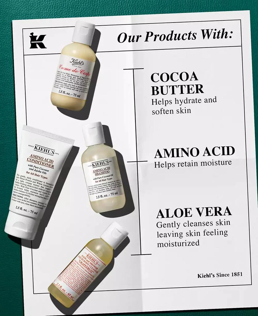 Kiehl's 4-Pc. Clean Up Your Act Bath and Body Gift Set 3