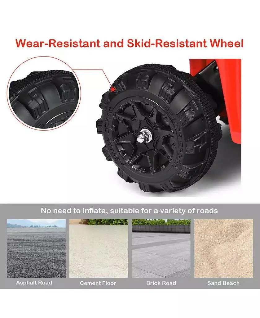 Mecale 6V Battery Powered Kids Electric Ride on ATV 6