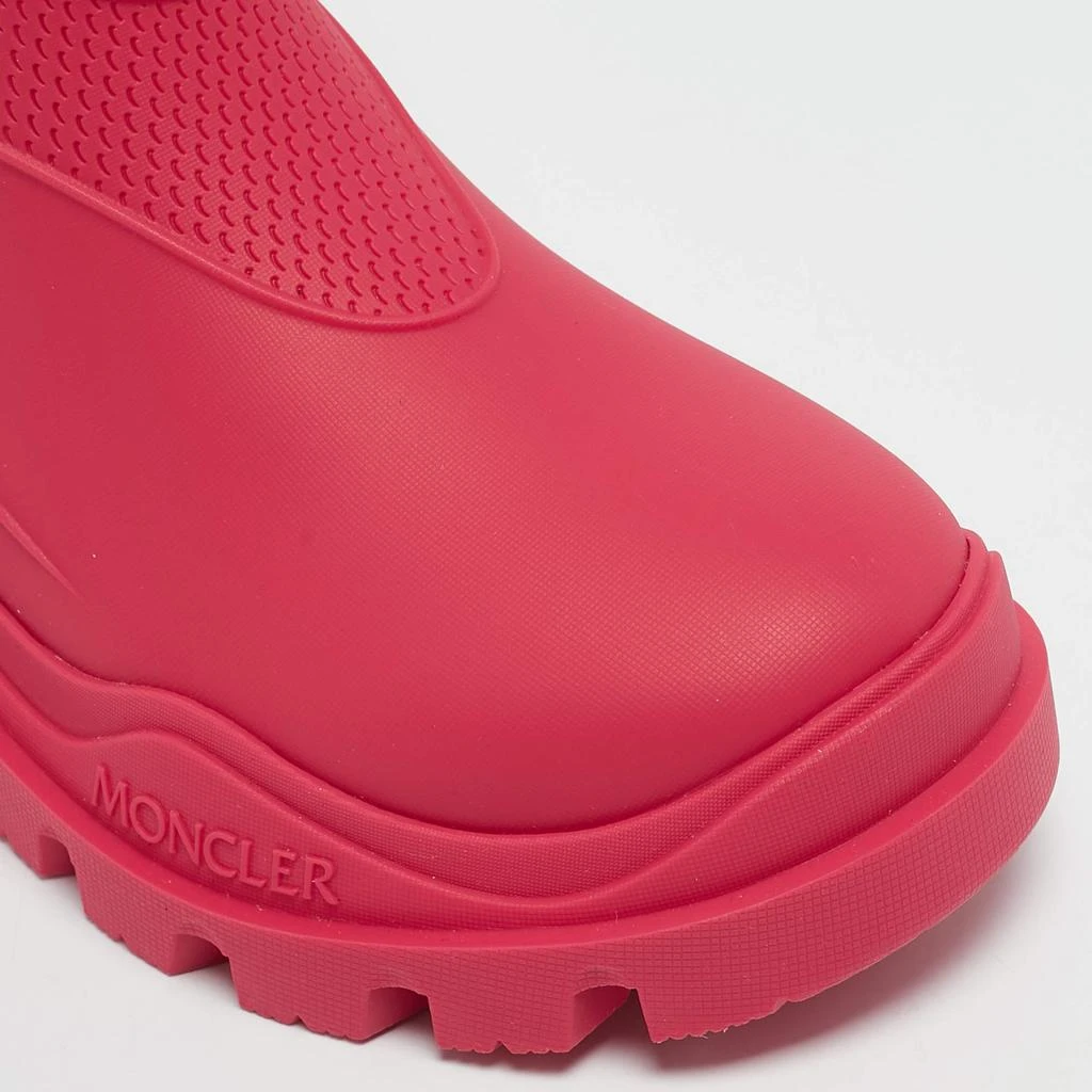 Moncler Moncler Pink Rubber Misty Rain Boots Size 35 7