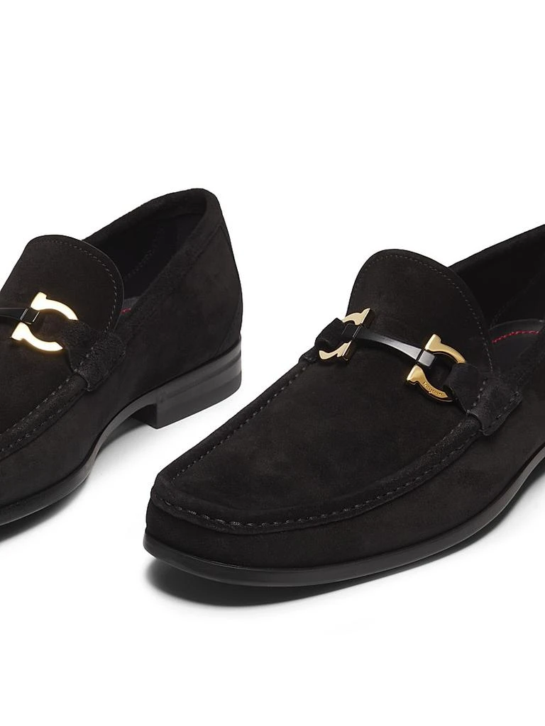 Salvatore Ferragamo Grandioso Suede Loafers 2
