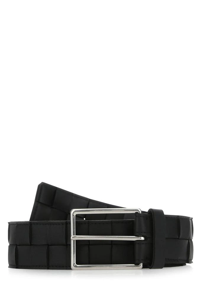 Bottega Veneta Black leather belt 1