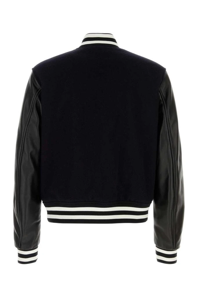 Gucci Gucci Leather Varsity Jacket 2