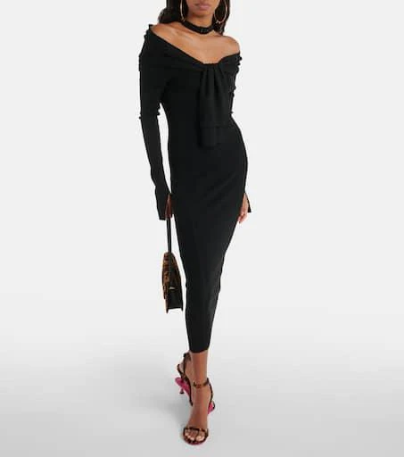 Jacquemus La robe Doble wool-blend midi dress 2