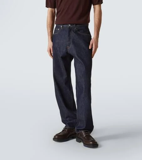 AURALEE Mid-rise wide-leg jeans 3