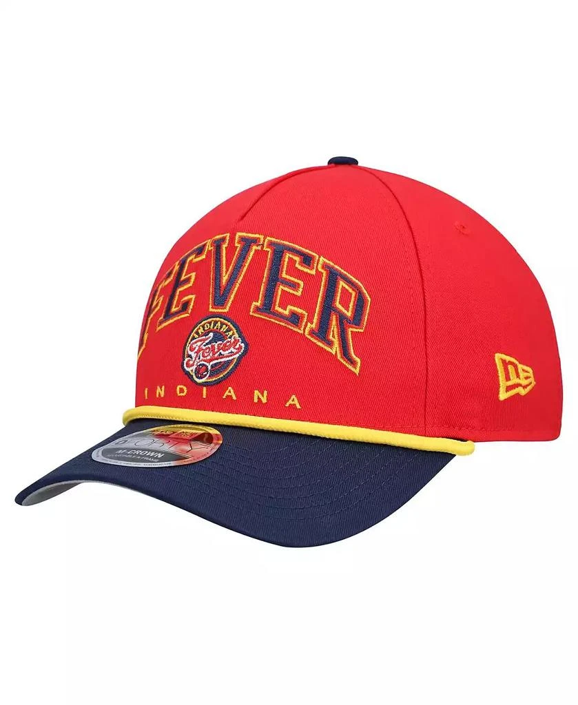 New Era Men
s Red Indiana Fever Bold Arch COOLERA 9FORTY A-Frame M-Crown Adjustable Hat