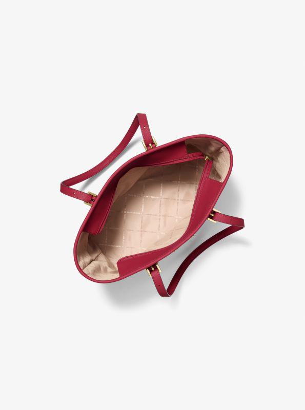 Michael Kors Jet Set Travel Small Saffiano Leather Top-Zip Tote Bag