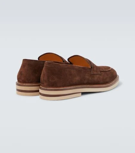 Brunello Cucinelli Suede penny loafers 6
