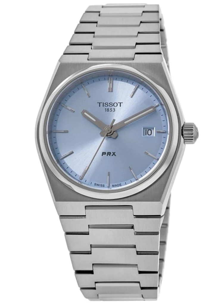Tissot PRX Quartz Light Blue Dial Steel Unisex Watch T137.210.11.351.00 1