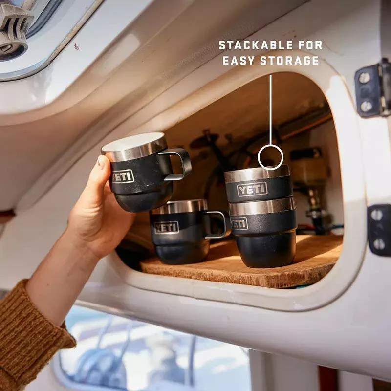 YETI YETI 4 oz. Rambler Stackable Espresso Cups 11