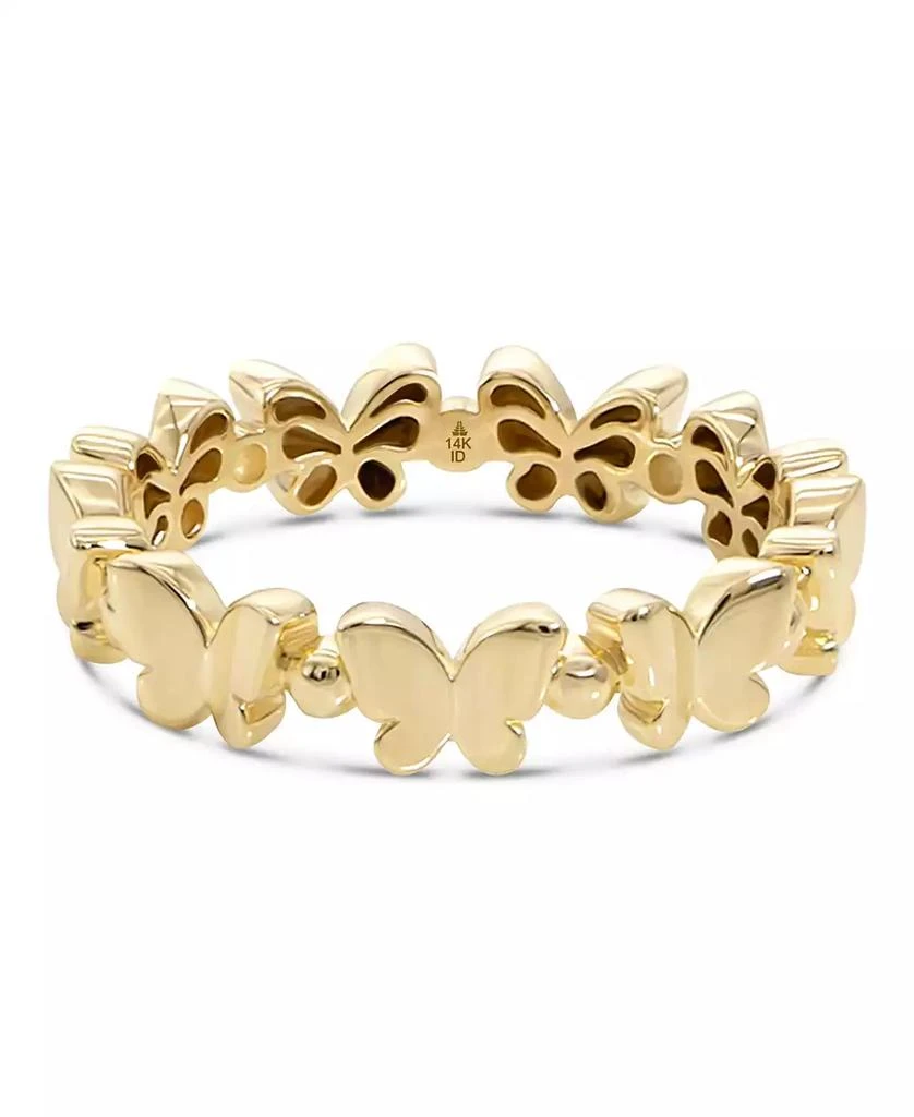 DEVATA Butterfly Ring in 14K Gold, Size approx. grams