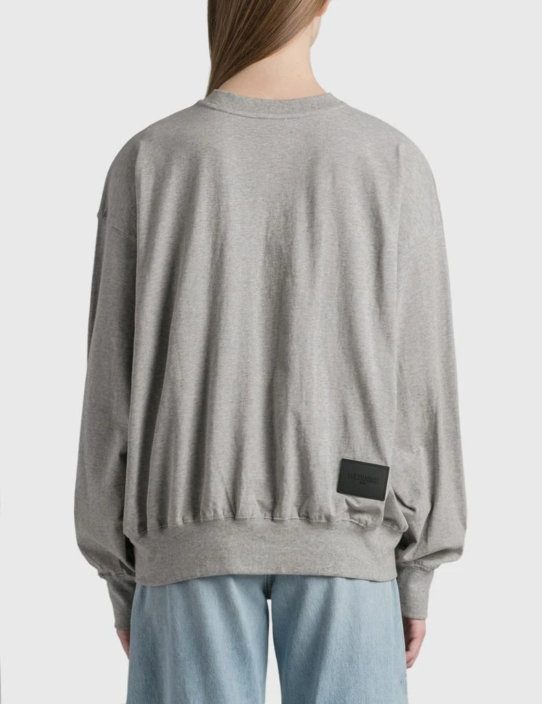We11done Unbalanced Logo Sweatshirt 3