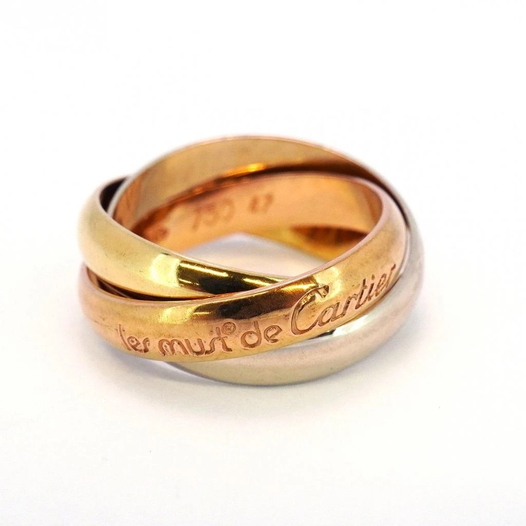 Cartier pink gold (18K) gold (18K) yellow gold (18K) Band Ring (Pre-Owned) 5