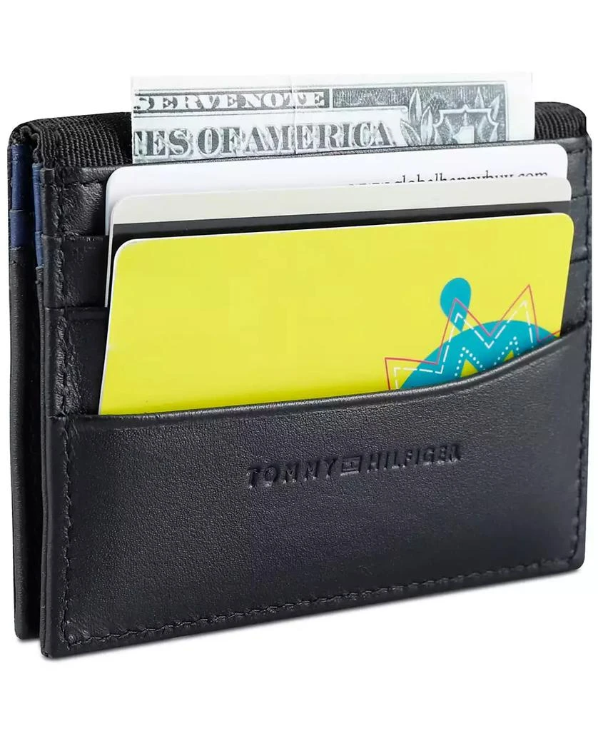 Tommy Hilfiger Men's RFID Magnetic Reversible Card Case Wallet 4