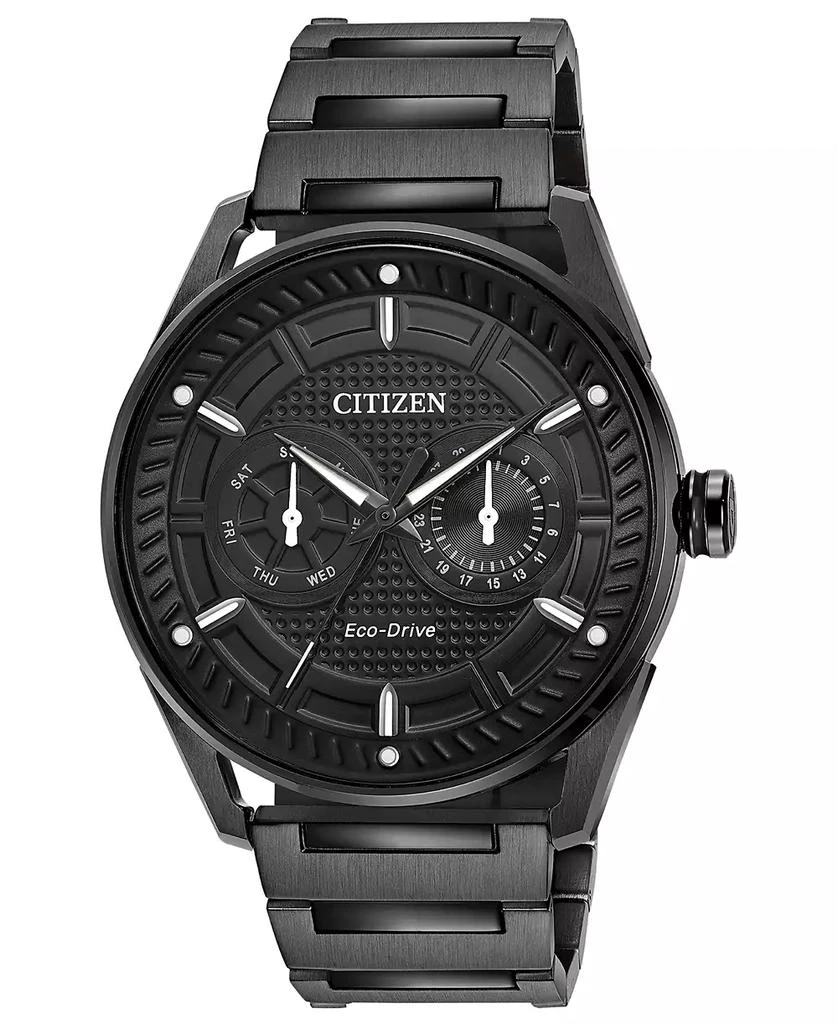 Citizen Drive from Citizen Eco-Drive Men's Black Stainless Steel Bracelet Watch 42mm 1