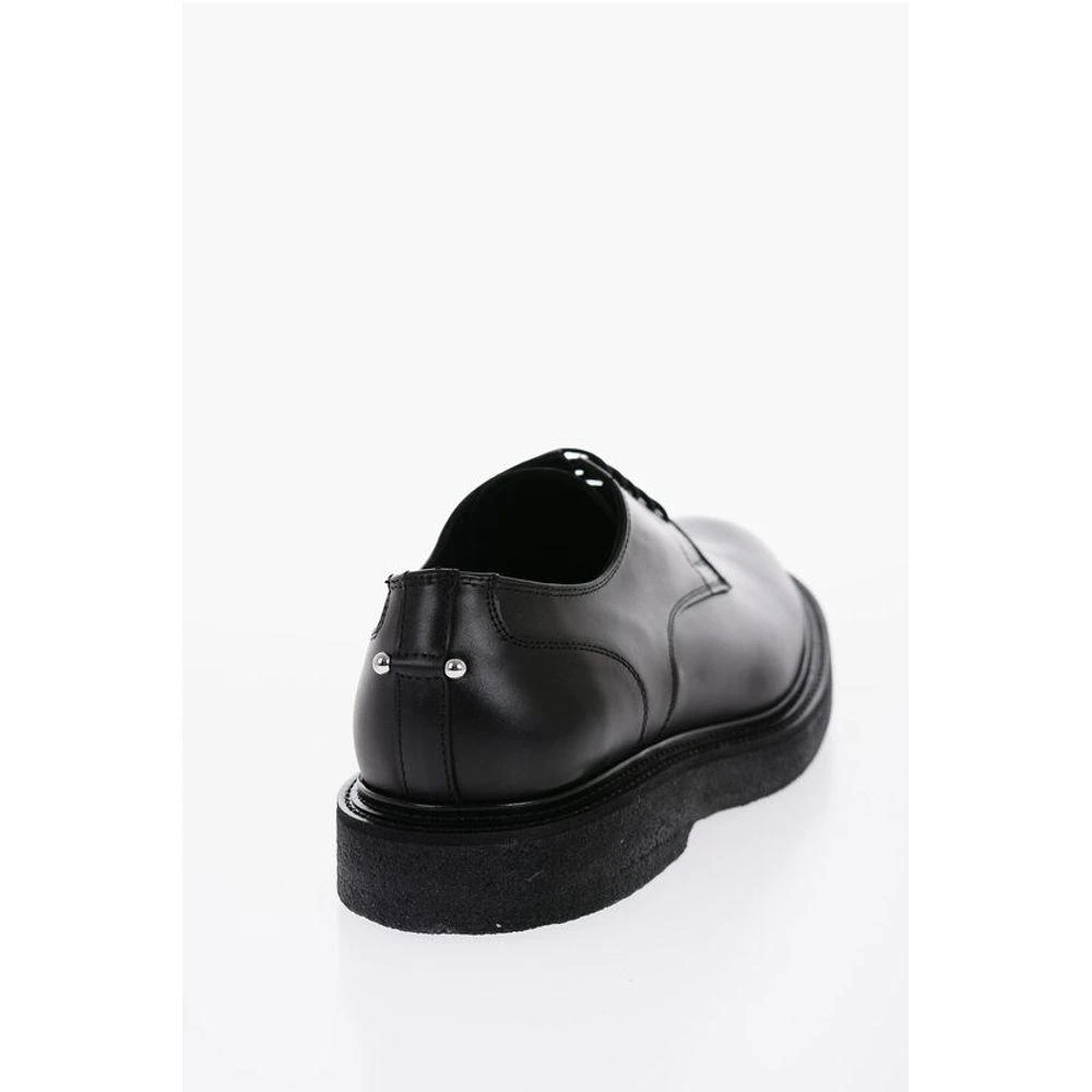 Neil Barrett Leather Derby Shoes With Men's Piercing 2