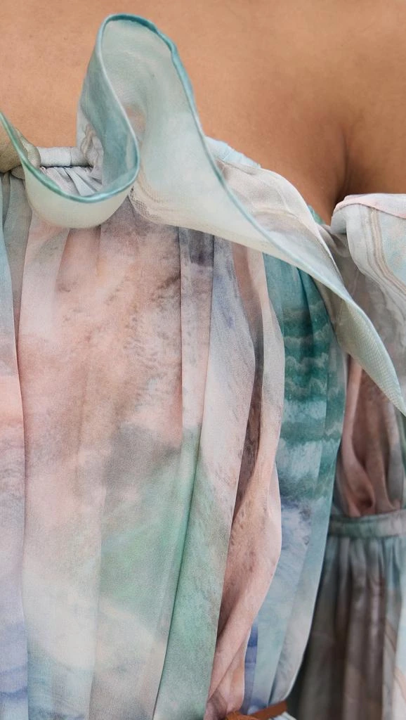 Zimmermann Illuminate Flounce Mini Dress 6