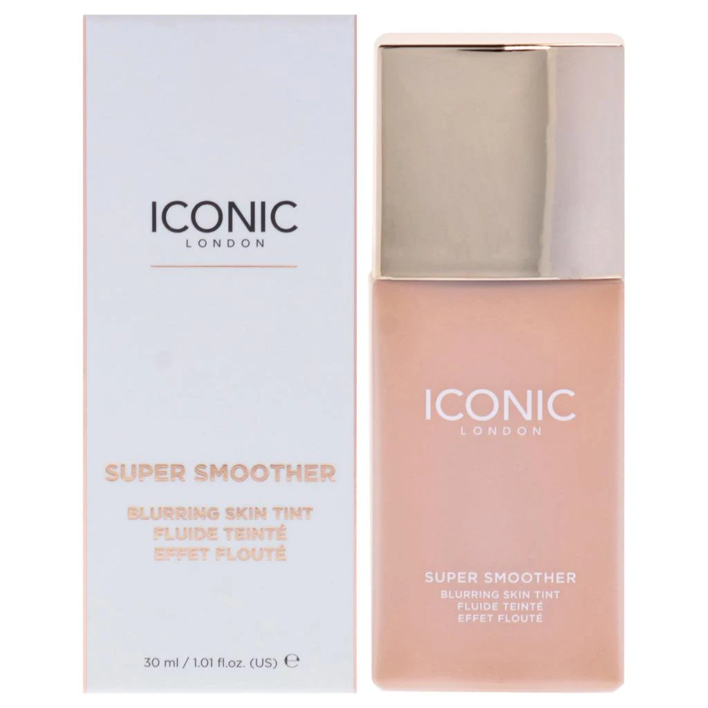 Iconic London Super Smoother Blurring Skin Tint - Warm Medium by  for Women - 1.01 oz Makeup