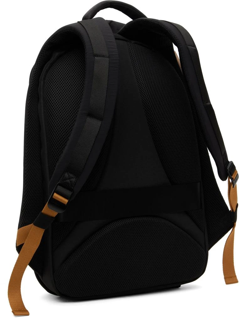 Côte & Ciel Black Isar M Smooth Colour Accent Backpack 3